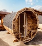 Sudová sauna 350cm s vnútornou predsieňou a vonkajšou terasou – Obrázok 3