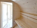 Sudová sauna 350cm s vnútornou predsieňou a vonkajšou terasou – Obrázok 2