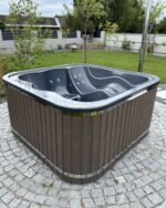 Kúpacia kaďa s miestom na ležanie – vonkajšia pec – Obrázok 11